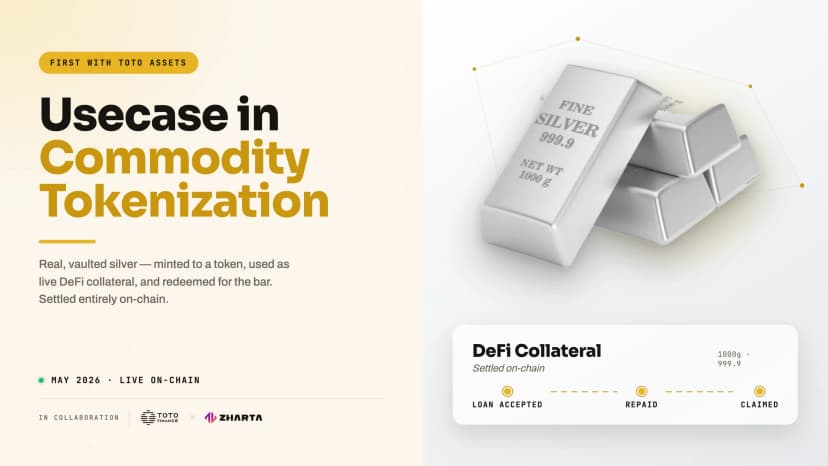 A Use Case in Commodity Tokenization: Toto Finance x Zharta